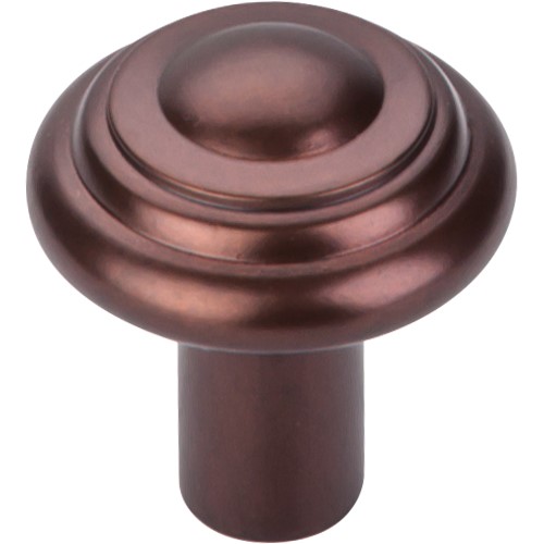 Button Knob (11/4") Mahogany Bronze (M1473) by Top Knobs